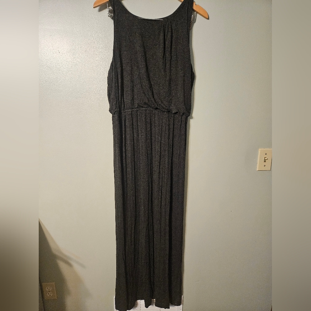 LOFT Black Maxi Dress